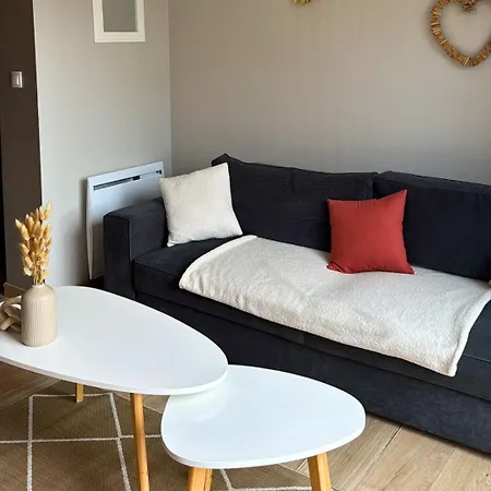 Douceur D'opale, Cosy à 200m De La Appartement *